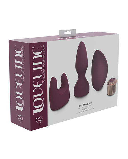 Shots LoveLine Ultimate Kit - Burgundy Shots America LLC