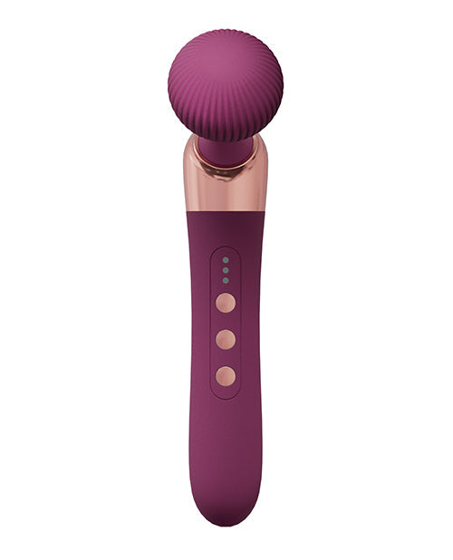 Shots Loveline Serenity Wand Massager - Burgundy Shots America LLC
