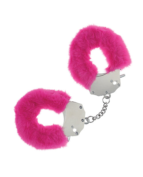 Shots Ouch! Heavy-duty Fluffy Handcuffs - Pink Shots America LLC