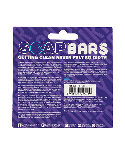 Shots Soap Bar Dirty Bitch - Purple Shots America LLC