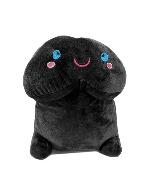 Shots Short Penis Plushie - Black 8" / 20 cm Shots America LLC