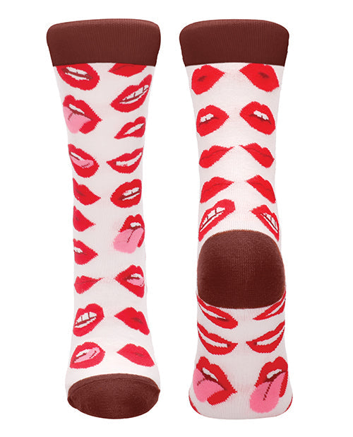 Shots Sexy Socks Lip Love - Female Shots America LLC
