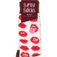 Shots Sexy Socks Lip Love - Female Shots America LLC