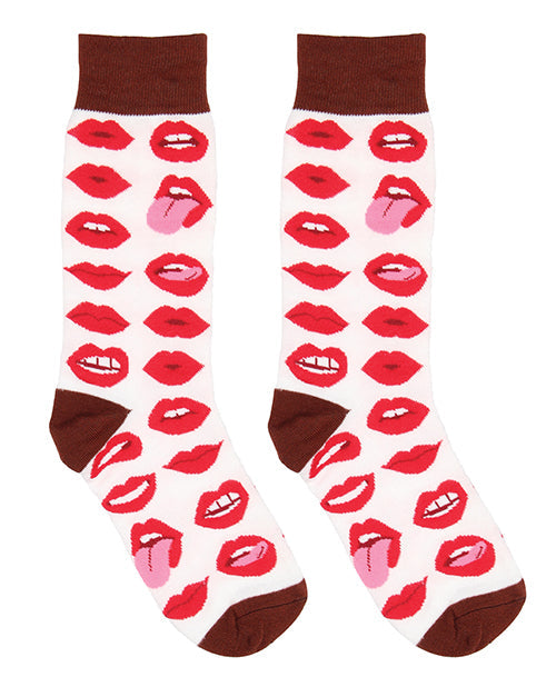 Shots Sexy Socks Lip Love - Female Shots America LLC
