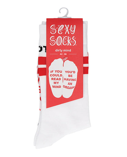 Shots Sexy Socks Dirty Mind - Male Shots America LLC