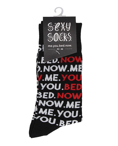 Shots Sexy Socks You, Me, Bed, Now  - Male Shots America LLC