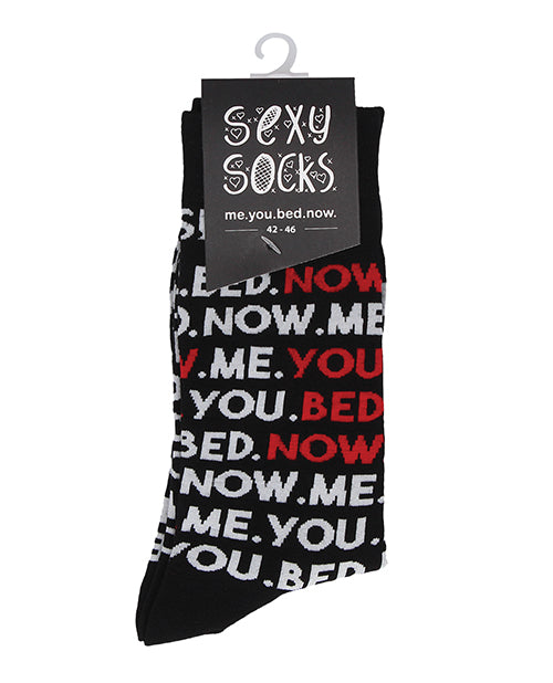 Shots Sexy Socks You, Me, Bed, Now  - Male Shots America LLC