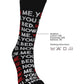 Shots Sexy Socks You, Me, Bed, Now  - Male Shots America LLC