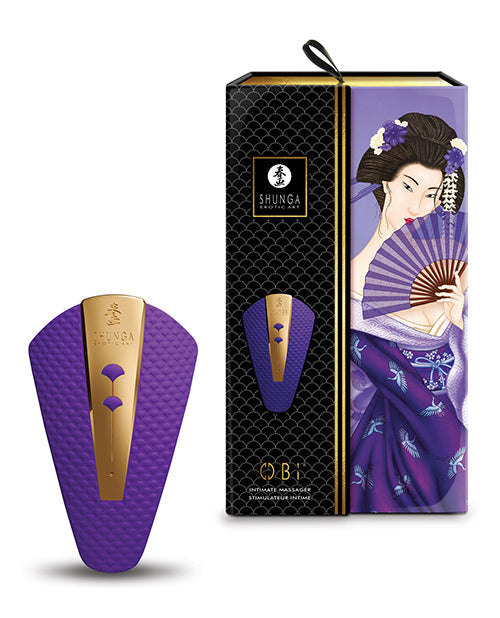 Shunga Obi Intimate Massager - Purple Shunga