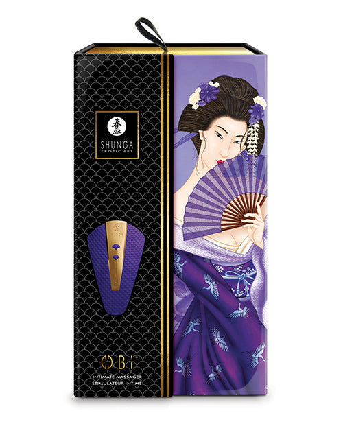 Shunga Obi Intimate Massager - Purple Shunga