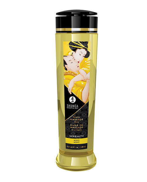 Shunga Erotic Massage Oil - 8 oz Monoi Shunga
