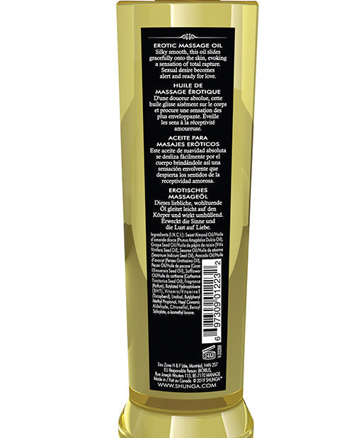 Shunga Massage Oil - 8 oz Sweet Lotus Shunga