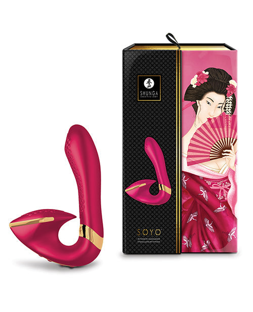 Shunga Soyo Intimate Massager - Raspberry Shunga