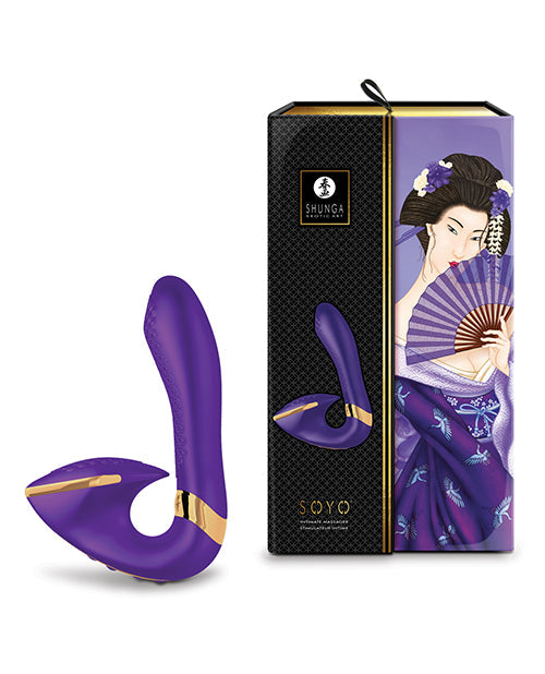 Shunga Soyo Intimate Massager - Purple Shunga
