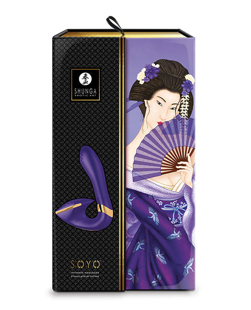 Shunga Soyo Intimate Massager - Purple Shunga