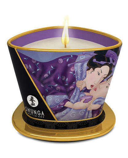 Shunga Massage Candle Libido - 5.7 oz Exotic Fruits Shunga