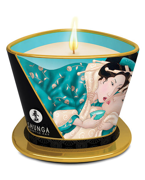 Shunga Massage Candle - 5.7 oz Island Blossoms Shunga
