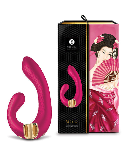 Shunga Miyo Intimate Massager - Raspberry Shunga