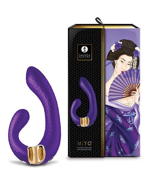 Shunga Miyo Intimate Massager - Purple Shunga