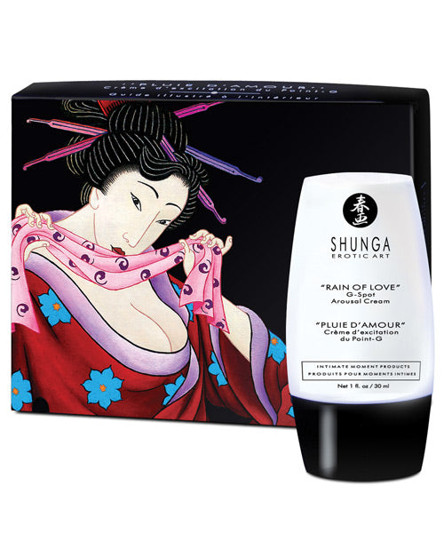Shunga Rain of Love G Spot Arousal Cream - 1 oz Shunga