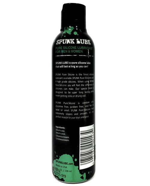 Spunk Pure Silicone Lube - 8 oz D. Enterprises