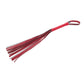 Sex & Mischief Ex's & Oh's Crystal Flogger - Red Sportsheets International