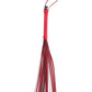 Sex & Mischief Ex's & Oh's Crystal Flogger - Red Sportsheets International