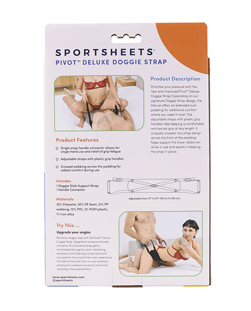 Pivot Deluxe Doggie Strap Sportsheets International