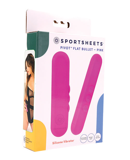 Pivot Flat Bullet - Pink Sportsheets International