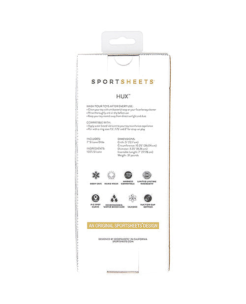 Nexus Solid Realistic Dildo | Silicone Dildo | 7" Big Dildo | Hux Turquoise Suction Cup Dildo