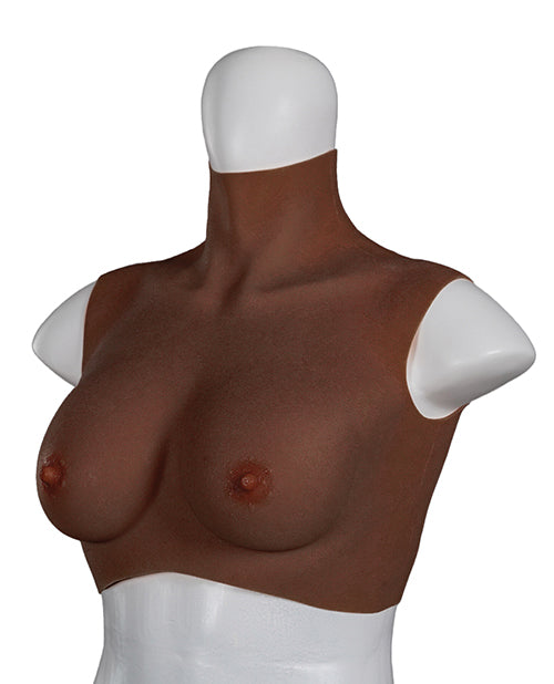 XX-DREAMTOYS Ultra Realistic B Cup Breast Form Small - Black St Rubber Gmbh
