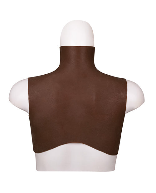 XX-DREAMTOYS Ultra Realistic H Cup Breast Form Extra Large - Black St Rubber Gmbh