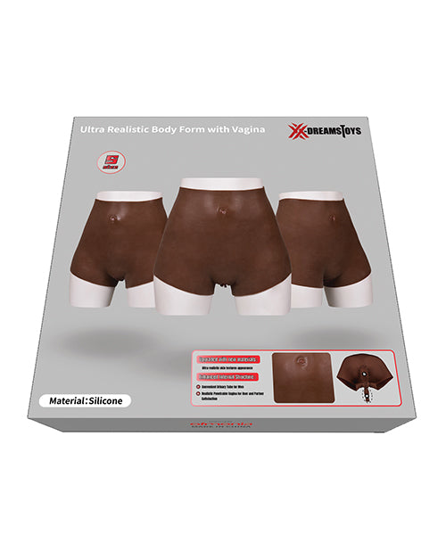 XX-DREAMTOYS Ultra Realistic Vagina Form Small - Black St Rubber Gmbh