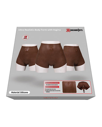 XX-DREAMTOYS Ultra Realistic Vagina Form Small - Black St Rubber Gmbh