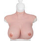 XX-DREAMSTOYS Ultra Realistic H Cup Breast Form Extra Large - Ivory St Rubber Gmbh