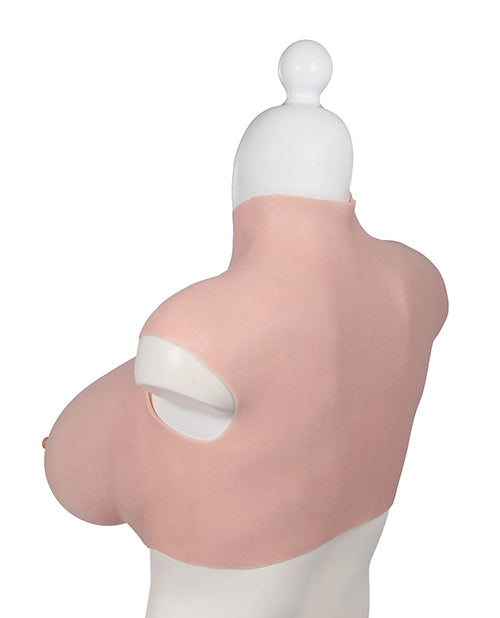 XX-DREAMSTOYS Ultra Realistic H Cup Breast Form Extra Large - Ivory St Rubber Gmbh