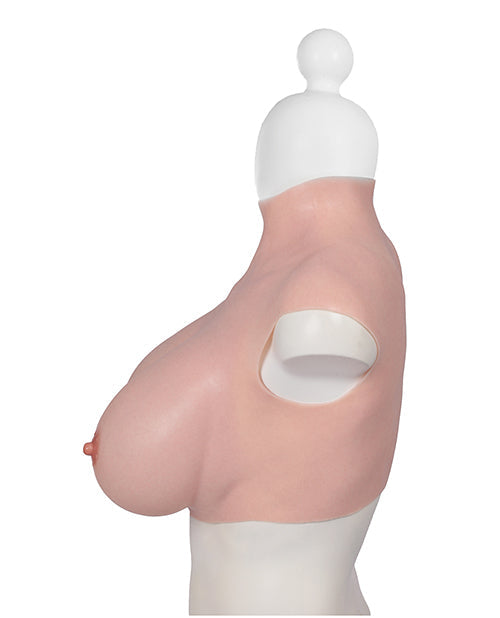 XX-DREAMSTOYS Ultra Realistic H Cup Breast Form Extra Large - Ivory St Rubber Gmbh