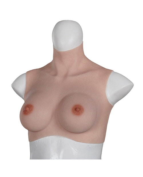 XX-DREAMSTOYS Ultra Realistic D Cup Breast Form Medium - Ivory St Rubber Gmbh