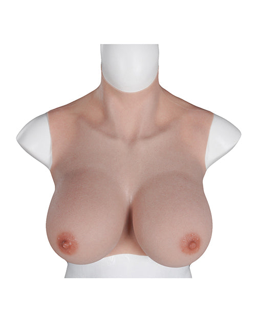 XX-DREAMSTOYS Ultra Realistic E Cup Breast Form Large - Ivory St Rubber Gmbh