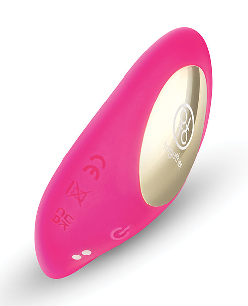 Together Suck N' Go Remote Controlled Panty Vibrator - Pink Electric Eel INC