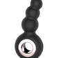 Gender Fluid Quiver Anal Ring Bead Vibe - Black
