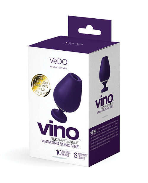 VeDO Vino Rechargeable Sonic Vibe - Purple Savvy Co.