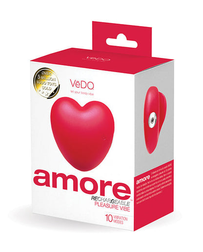 VeDo Amore Rechargeable Pleasure Vibe - Red Savvy Co.