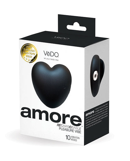 VeDo Amore Rechargeable Pleasure Vibe - Black Savvy Co.
