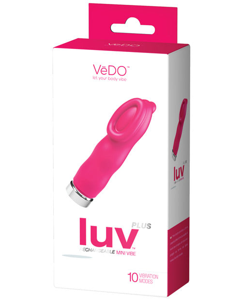 VeDO Luv Plus Rechargeable Vibe - Foxy Pink Savvy Co.