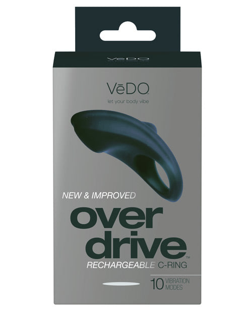 VeDO Overdrive Plus Rechargeable C Ring - Just Black Savvy Co.