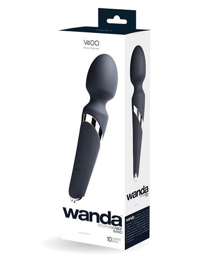 VeDO Wanda Rechargeable Wand - Just Black Savvy Co.