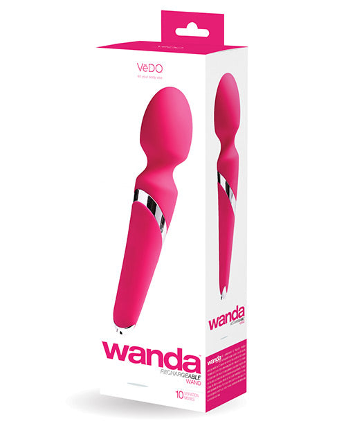 VeDO Wanda Rechargeable Wand - Foxy Pink Savvy Co.