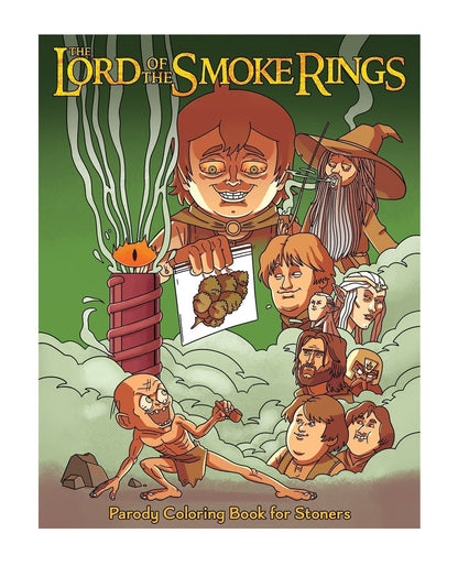 Wood Rocket The Lord of the Smoke Rings Coloring Book Wood Rocket LLC