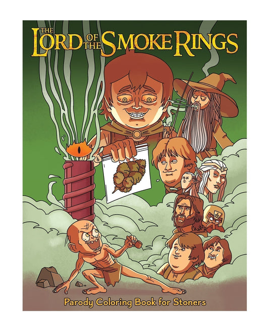 Wood Rocket The Lord of the Smoke Rings Coloring Book Wood Rocket LLC